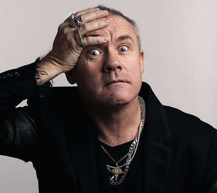 Damien Hirst in Lazaro jewellery on Sotheby's At Auction Cover Image via Lazaro 