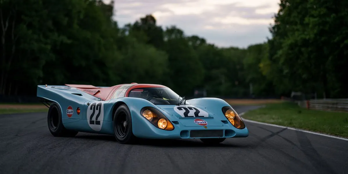 Der Porsche 917K von 1970, der in Steve McQueens Film "Le Mans" (1971) zum Einsatz kam, ist das Top-Los der Monterey-Auktion von RM Sotheby's im August 2021. Foto © RM Sotheby's