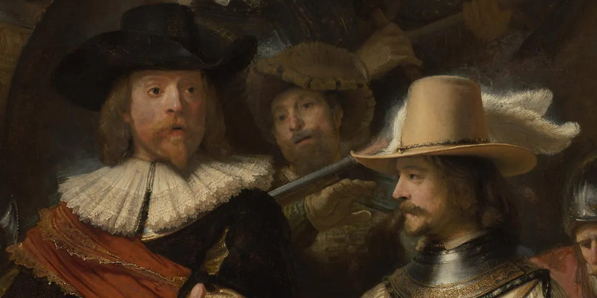 Rembrandt Harmenszoon van Rijn, Die Nachtwache, 1642 | Foto: © CCØ (Detail)