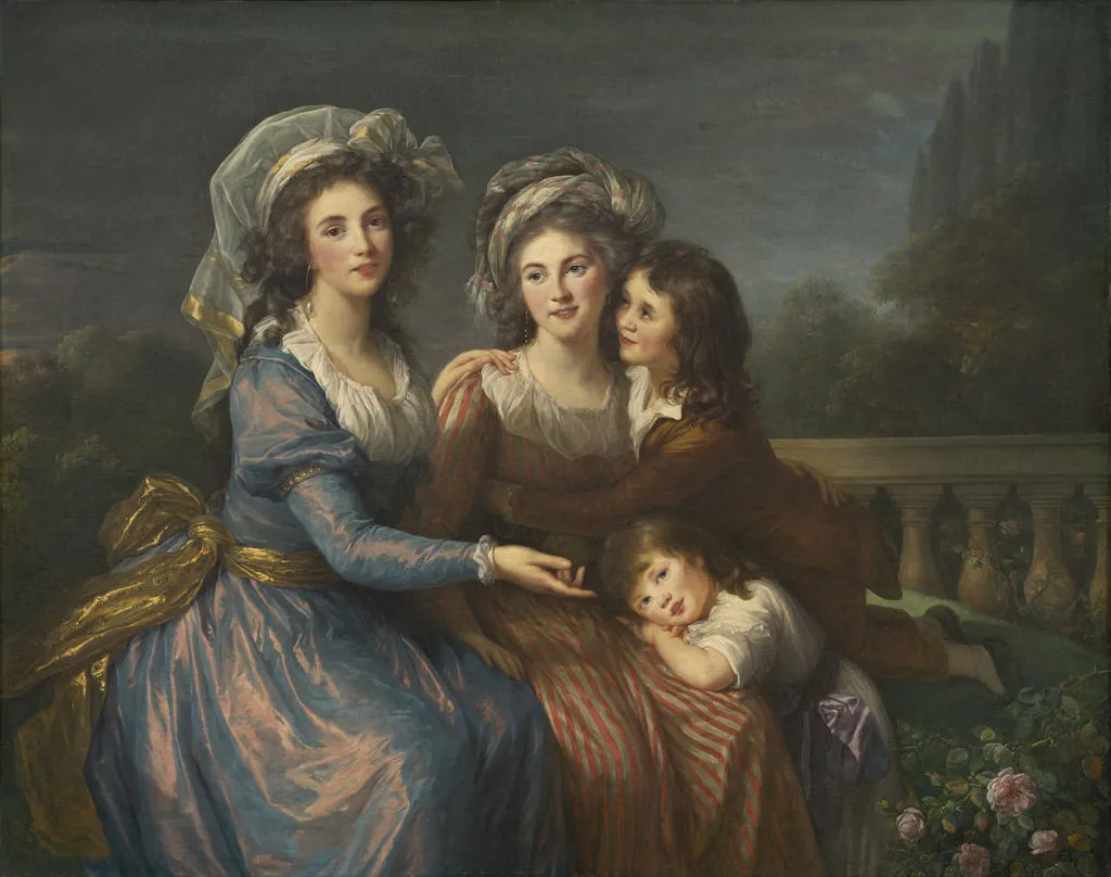 Madres y también artistas: Élisabeth-Louise Vigée-Lebrun y Berthe Morisot