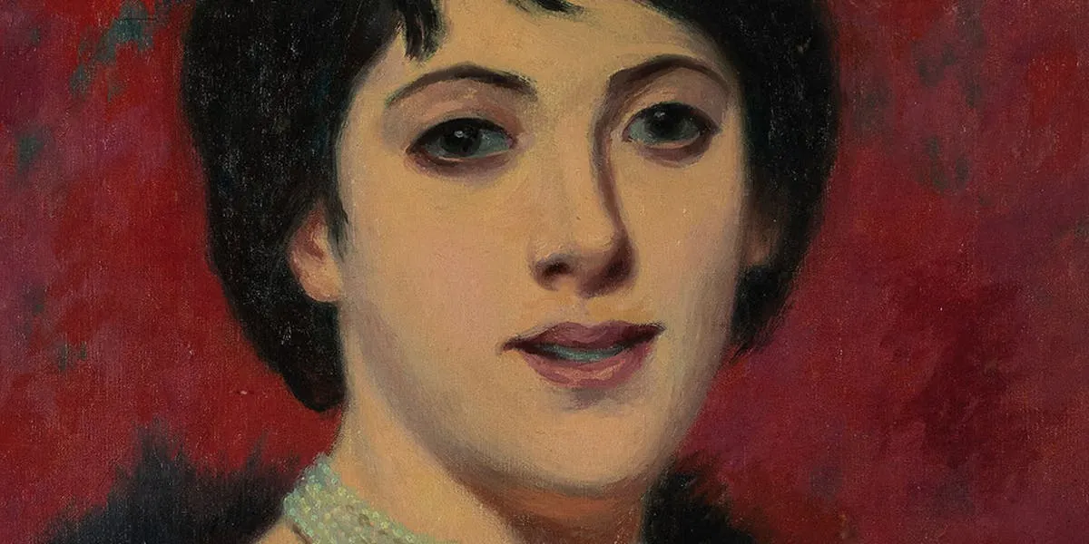Federico Zandomeneghi (1841 Venedig - 1917 Paris), Marthe, Öl/Lwd., signiert und datiert, 1913 | Foto: © Wannenes (Detail)