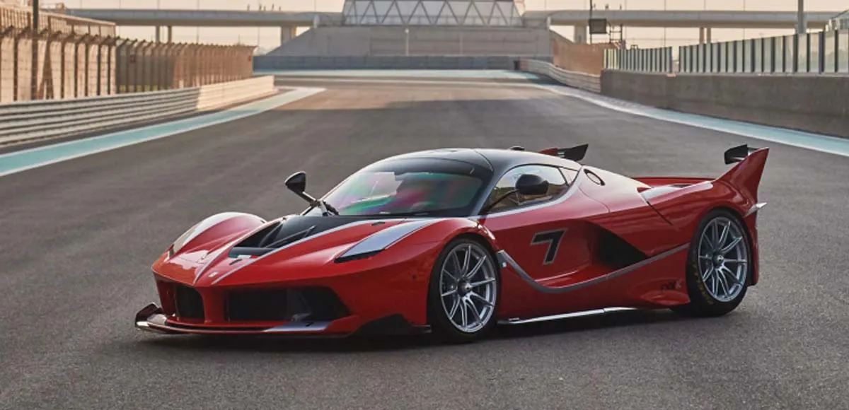 Ferrari FXX K, 2015, byggd för bantävling. Foto: RM Sotheby’s