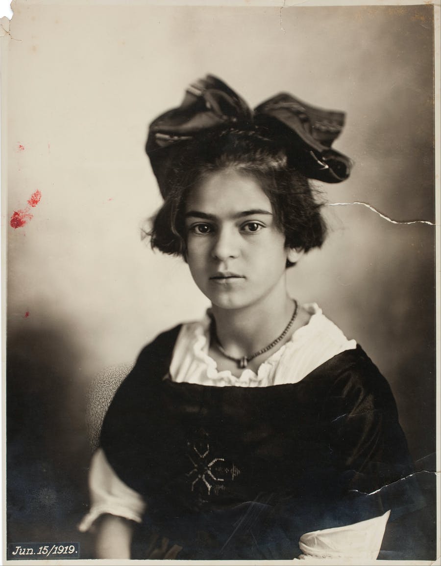 Guillermo Kahlo, Frida Kahlo, June 15, 1919, CCØ image