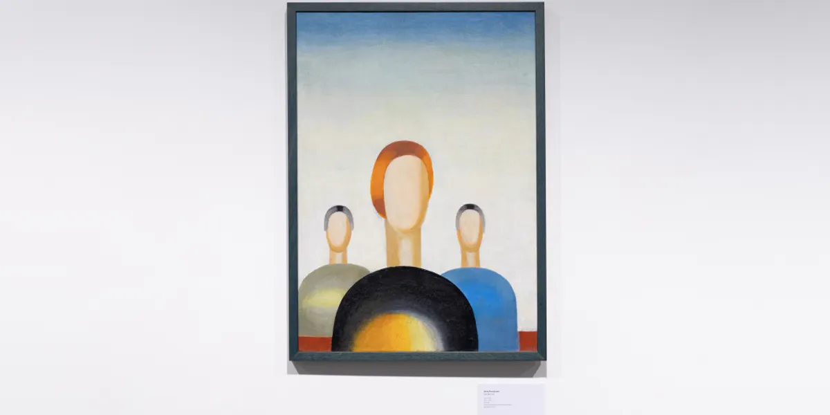 Anna Leporskaja, Drei Figuren, 1932-34. Foto © ALEXANDER MECHONOSCHIN / JELZIN ZENTRUM
