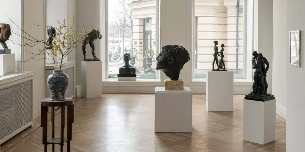 'Gudmar Olovson - A life in sculpture' is shown at Bukowskis, Berzelii Park 1 in Stockholm. Photo © Bukowskis