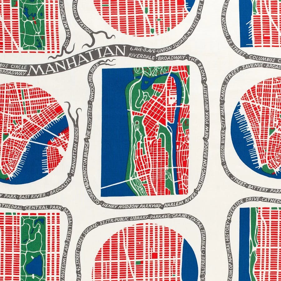 Josef Frank, ‘Manhattan’, Svenskt Tenn, 1940-tal. Foto © Svenskt Tenn