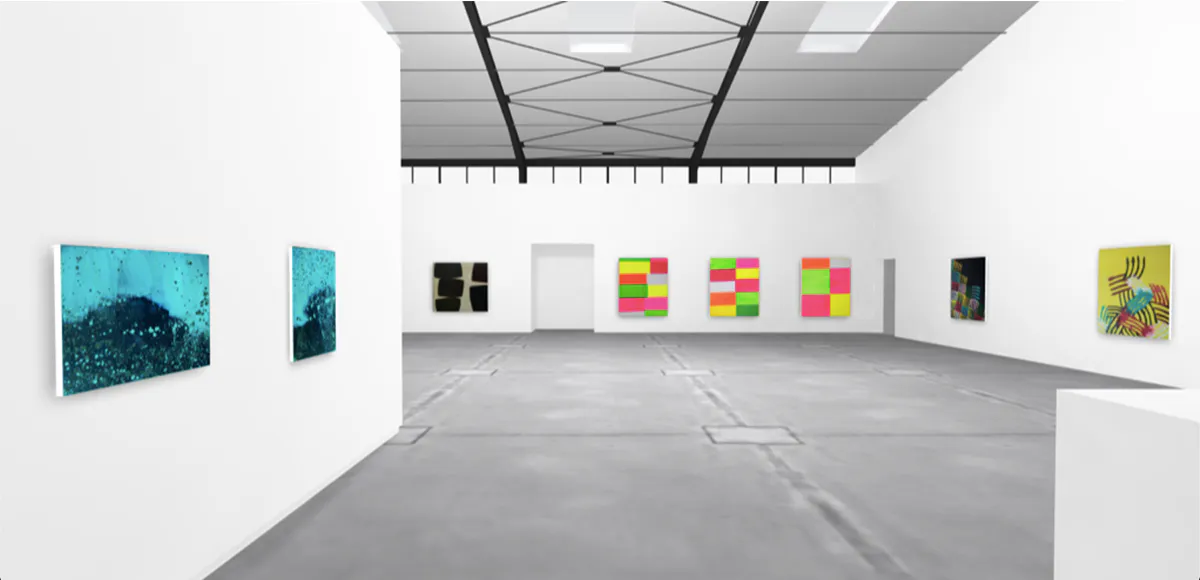 Online Ausstellung „Domestic Space | Painting Edition“ | Foto: © Zweigstelle Berlin (Detail)