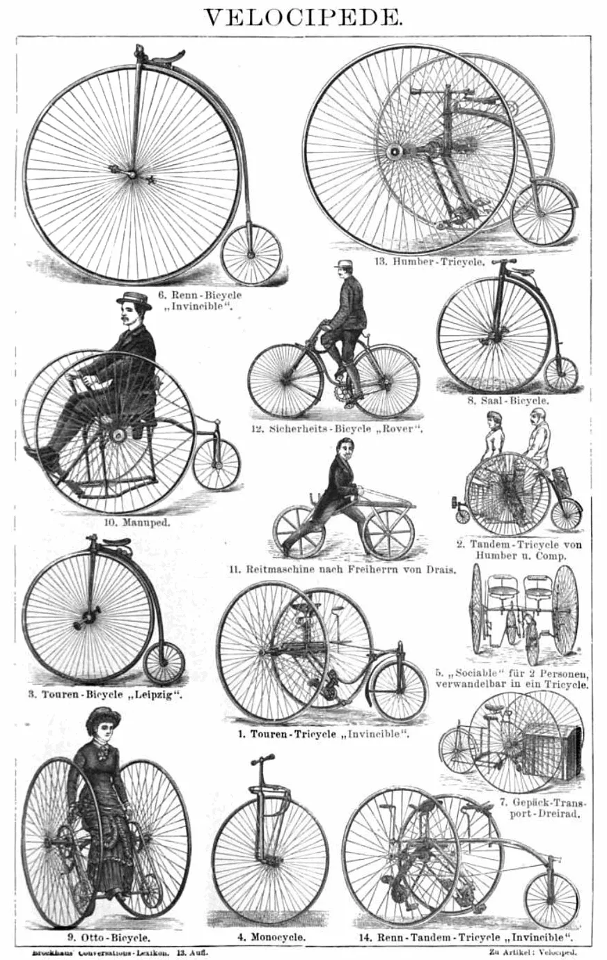 Publicités papier de motocyclette, scooter et vélo de collection