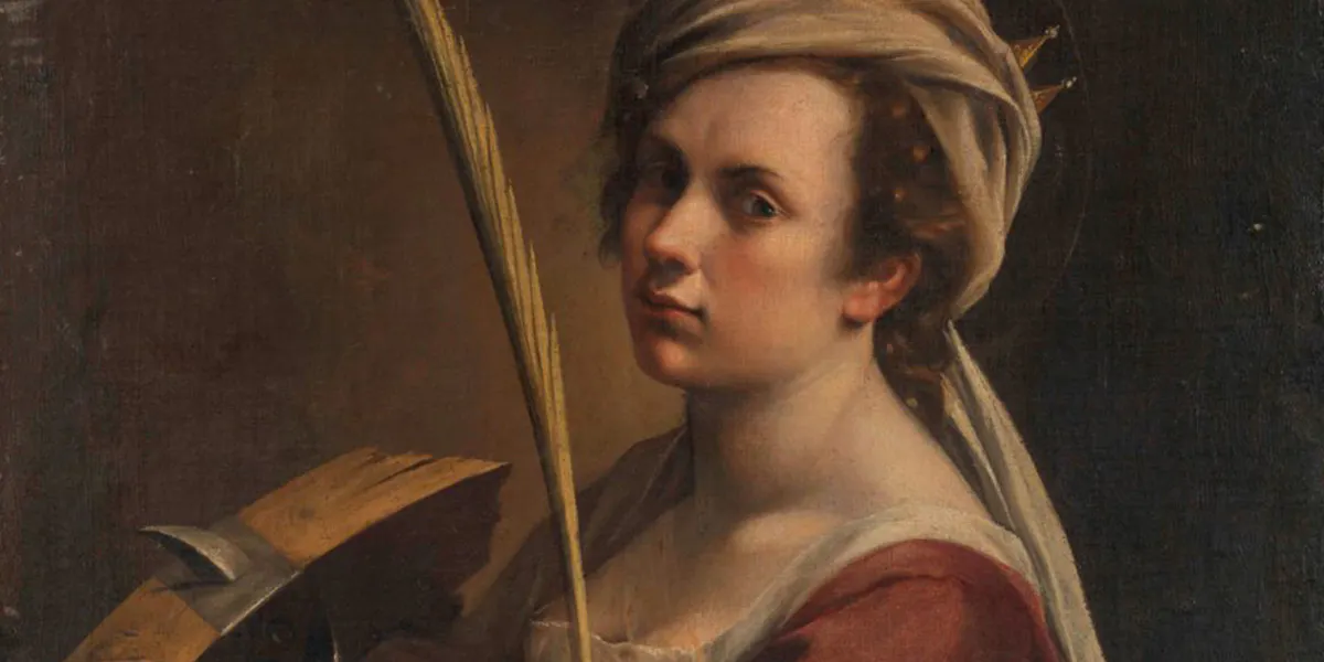 Autoritratto come Santa Caterina d'Alessandria, 1615-17, National Gallery, Londra