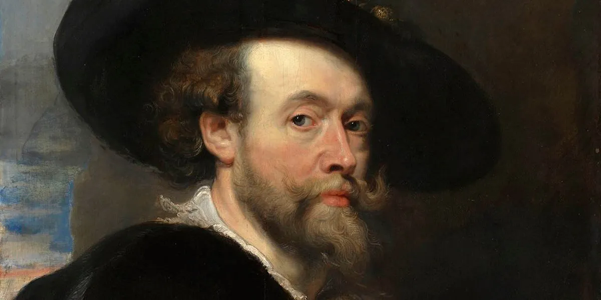 Pierre Paul Rubens, Autoportrait, 1623, huile sur panneau (détail). Photo The Royal Collection Trust