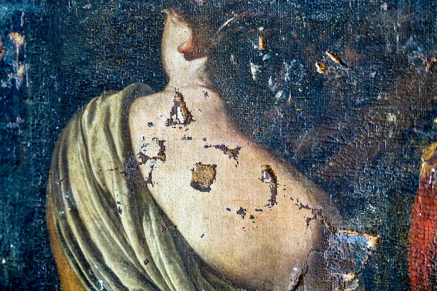 Artemisia Gentileschi Painting Found in English Palace Storeroom
