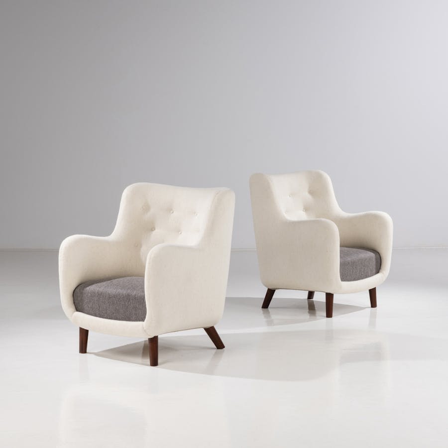 Le Fauteuil Club 1930 Ancien à Clous – Rose & Moore