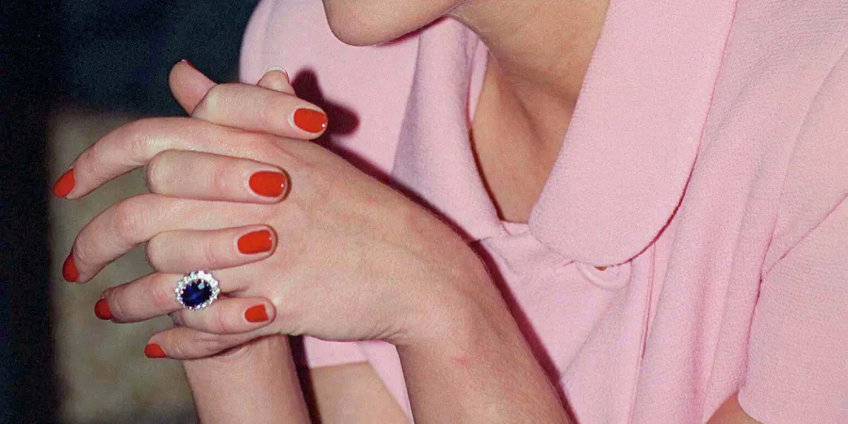 A Portrait Of Princess Diana Looking Pensive Whilst Visiting The British American Benevolent Society During Her Official Tour Of Argentina. (Photo by Tim Graham Photo Library via Getty Images) (detail)