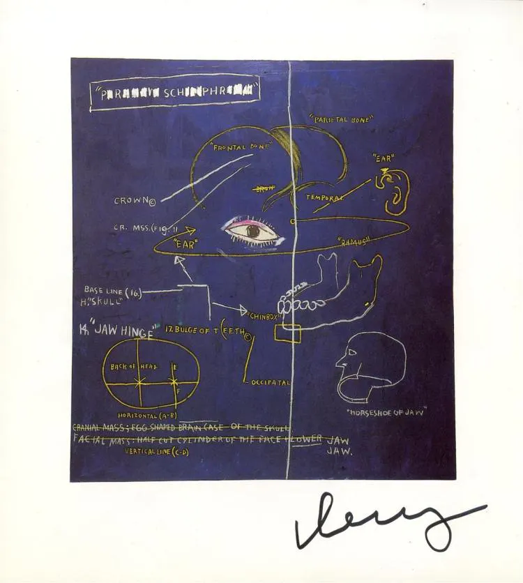 JEAN-MICHEL BASQUIAT Litografía