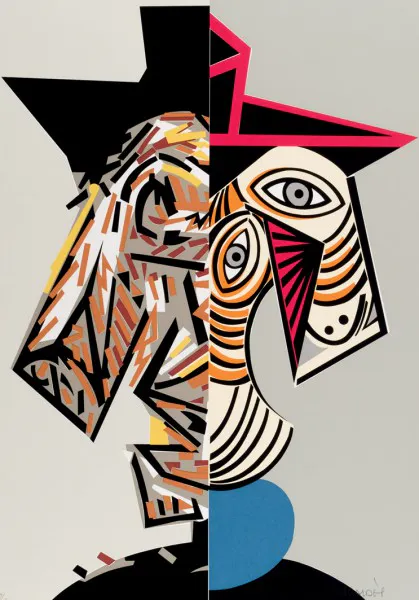 Subasta 548, octubre 2017. Lote 238: MANOLO VALDÉS. Dora Maar. Foto: Durán Arte y Subastas