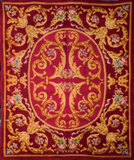 Spanish Wool Rug by Miguel Stuyck. Photo: Durán Arte y Sebastas