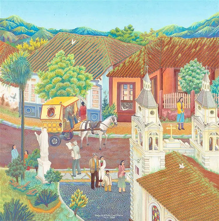 Ein Karneval der Farben - Kunst aus Süd- und Mittelamerika bei Isbilya