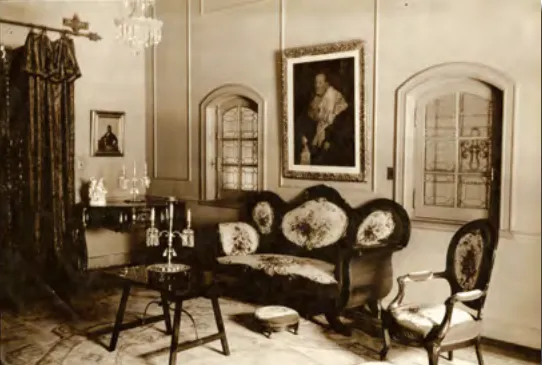 L'intérieur de l'ancienne demeure de Daniel Castellanos