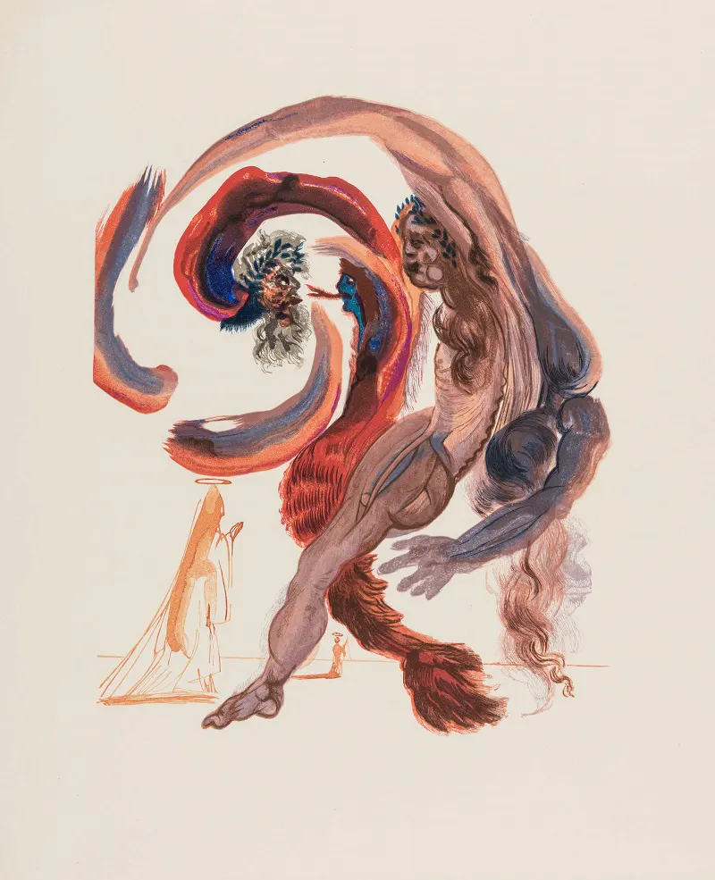 SALVADOR DALÍ. La Divine Comédie (1960)