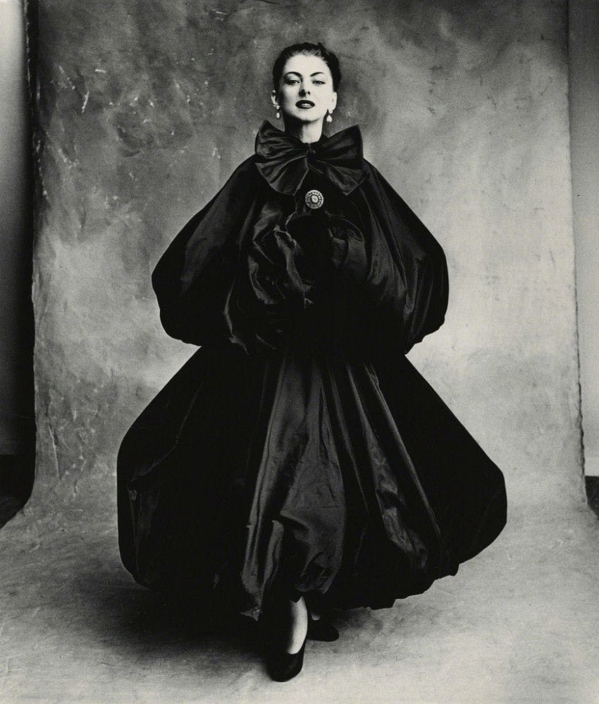 Evening dress, by Cristobal Balenciaga. Paris, France, mid-20th century  THIRD PARTY RIGHTS APPLY