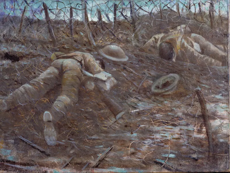 CHRISTOPHER RICHARD WYNNE NEVINSON. Paths of Glory (1917)