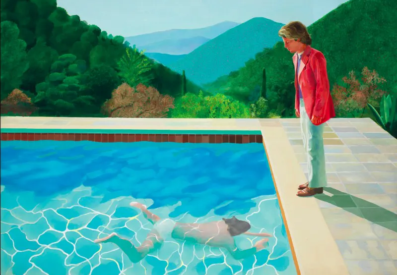 Una pintura de David Hockney podría convertirse en la obra de arte más cara de un artista vivo