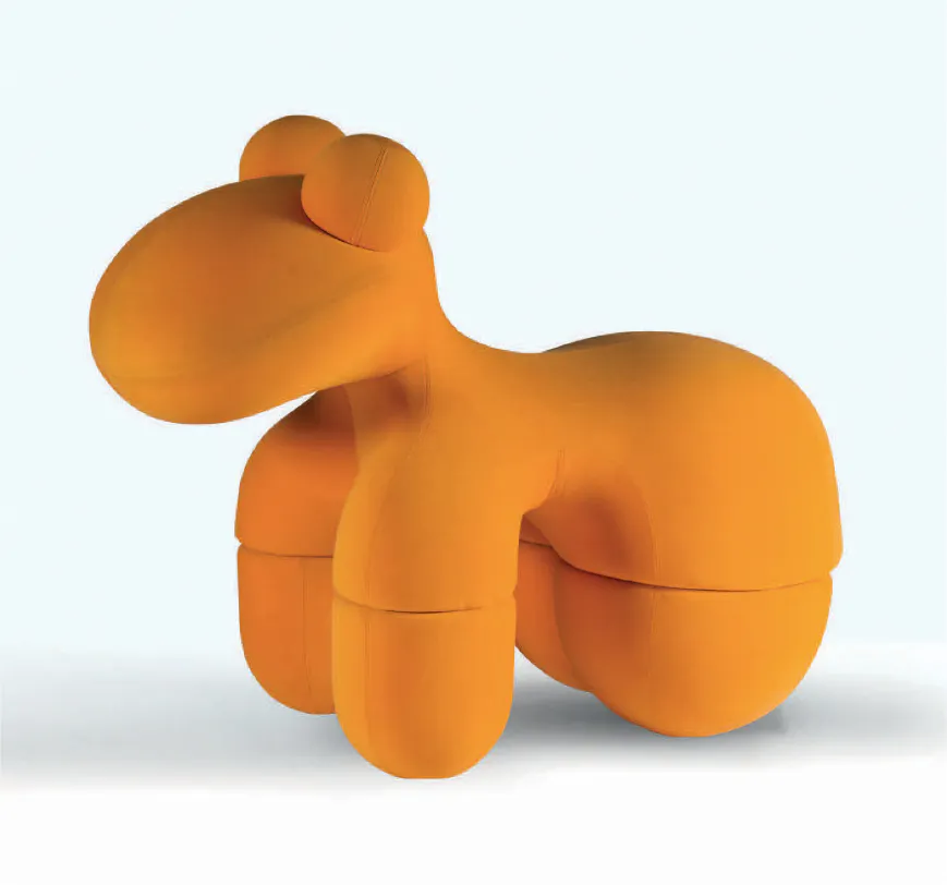 EERO AARNIO - Pony-Sessel, Jersey, 1973