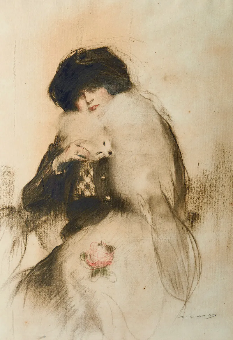 Ramon Casas dibujo
