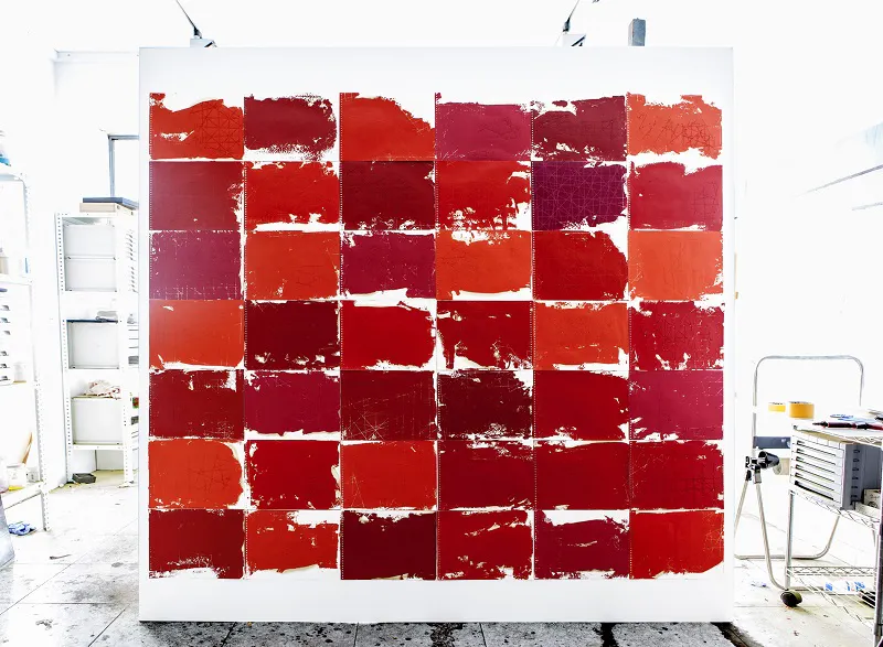 PEDRO PEÑA GIL. “Red Scratchs”