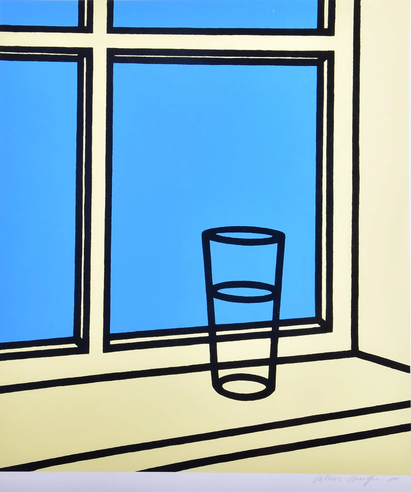 Patrick Caulfield, ‘Oh Helen, I Roam My Room’