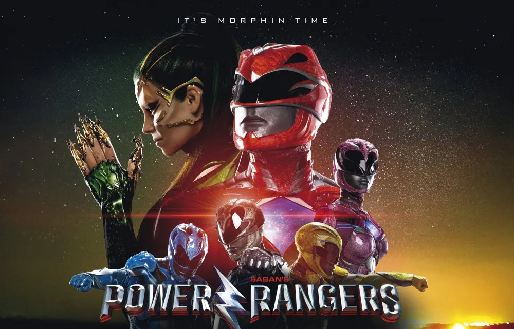 the Power Rangers, 2017. Image: fanfest.com