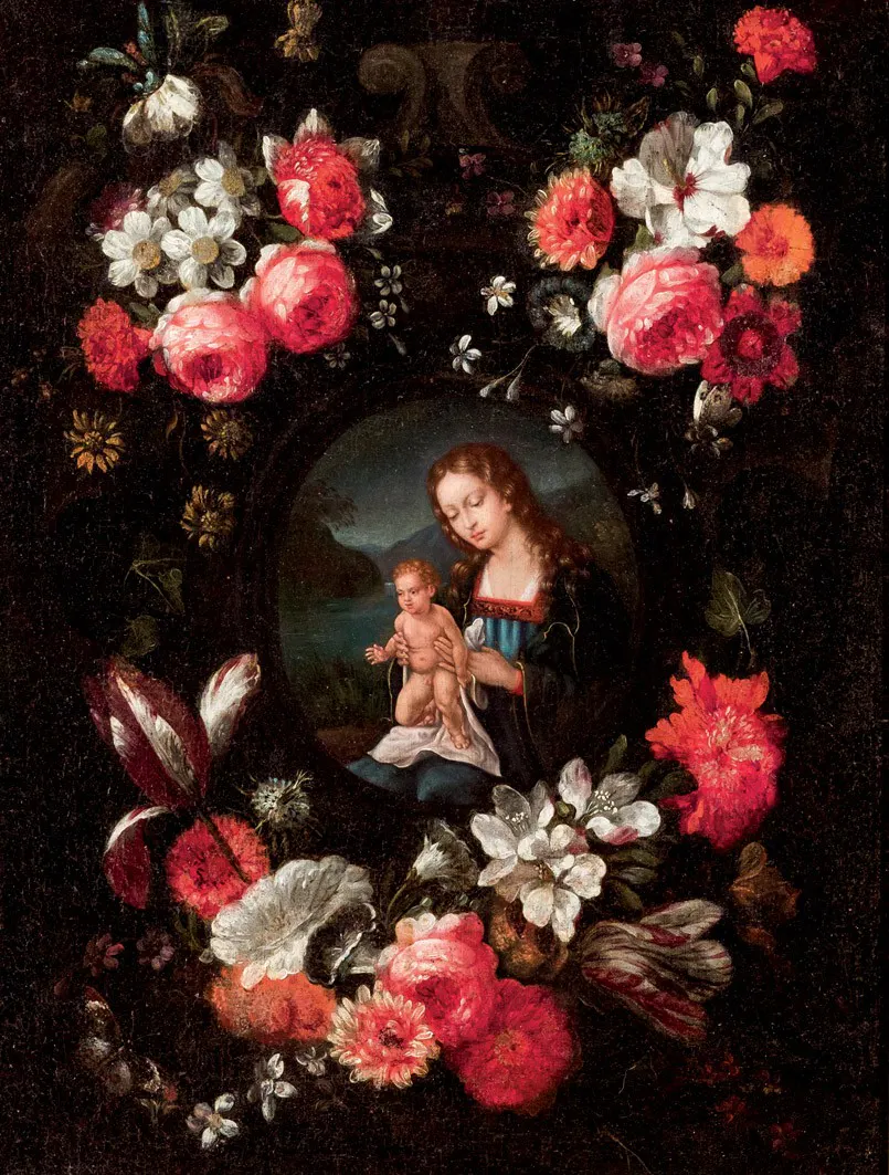 Bezaubernde Blumenstillleben bei Durán Arte y Subastas