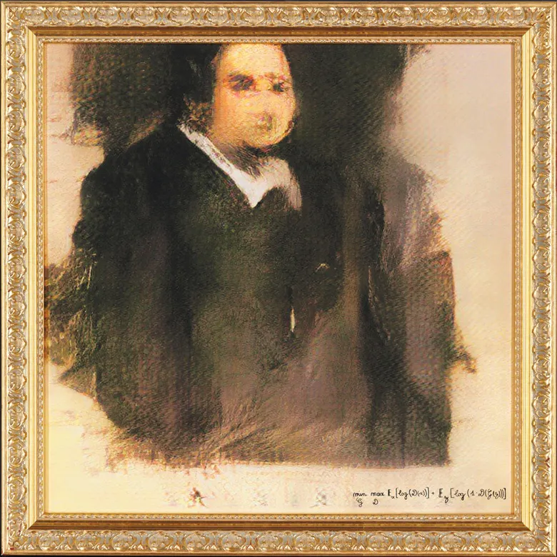 First Artificial Intelligence Painting Sold at Christie's