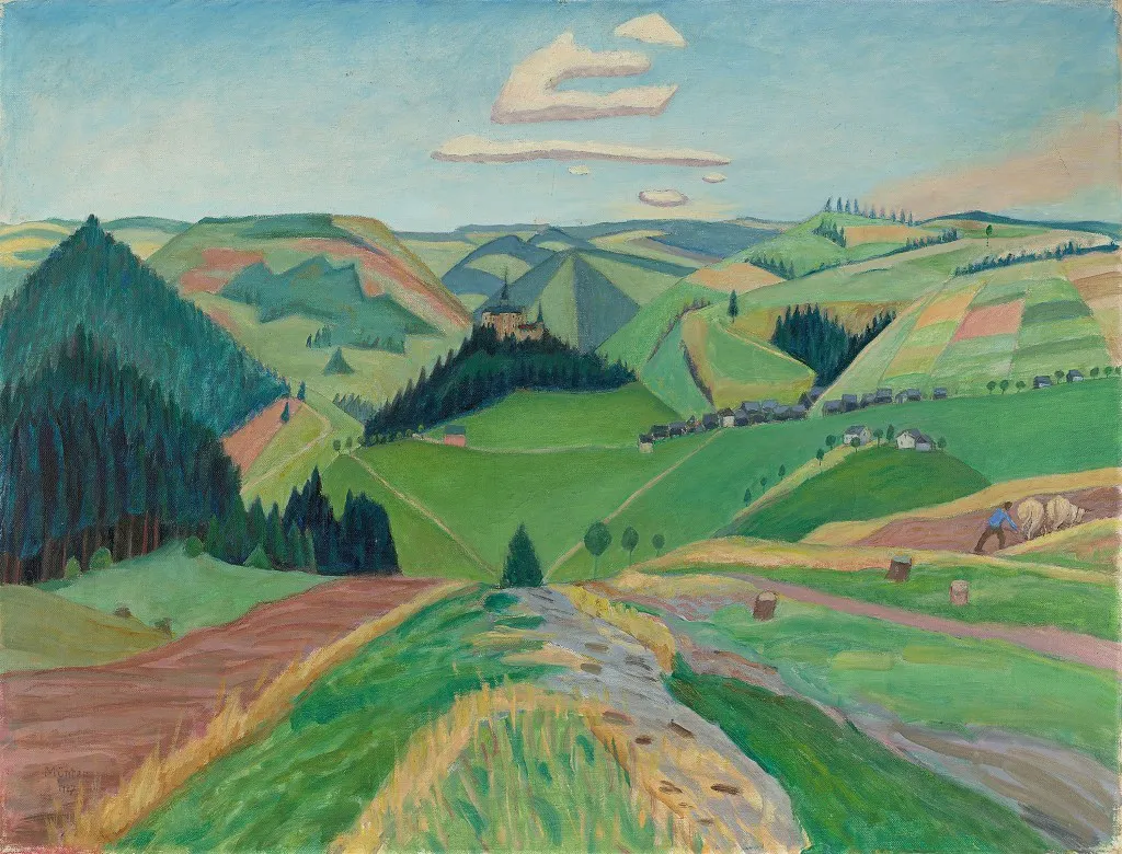 Gabriele Münter, ‘Lauensteiner Land’, 1927. Photo: Grisebach