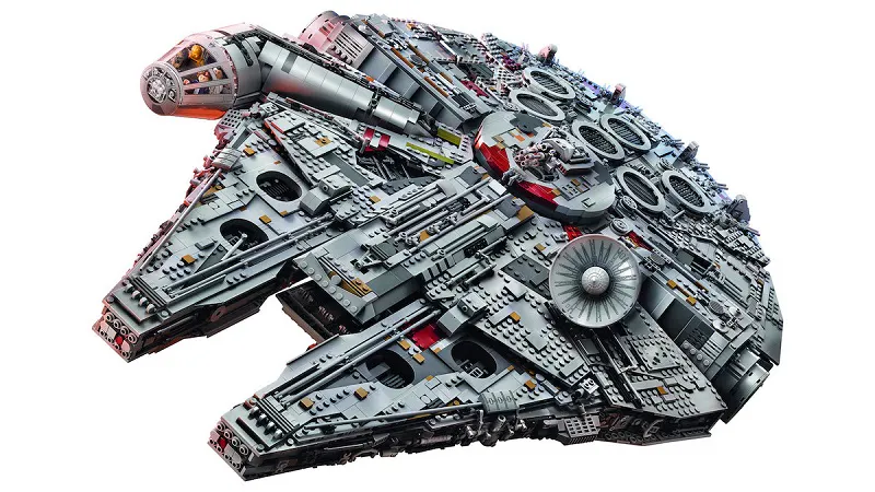 Modelo 10179 del Halcón Milenario de LEGO