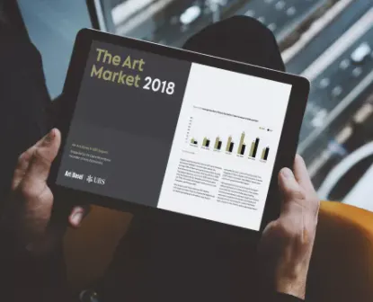 Progression de 12% du marché de l'art mondial après deux années de replis