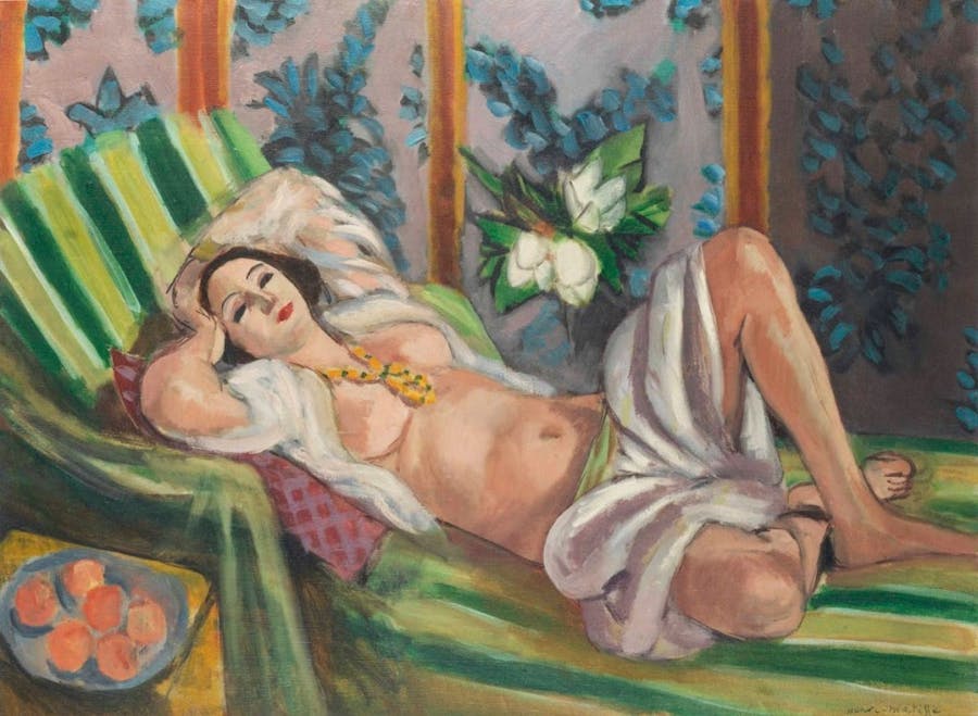 Henri Matisse, Odalisque couchée aux magnolias, 1923, Foto © Christie's