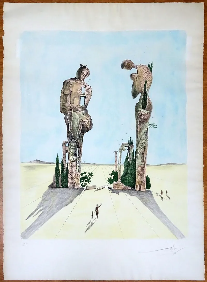 SALVADOR DALÍ. Paisaje imaginario