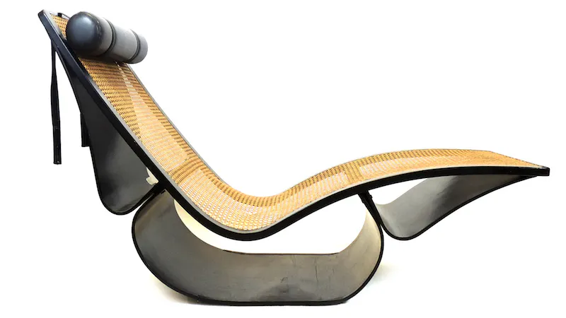 Oscar Niemeyer (1907-2012), « Chaise Longue Rio », vers 1978, estimé entre 8 et 10 000 euros
