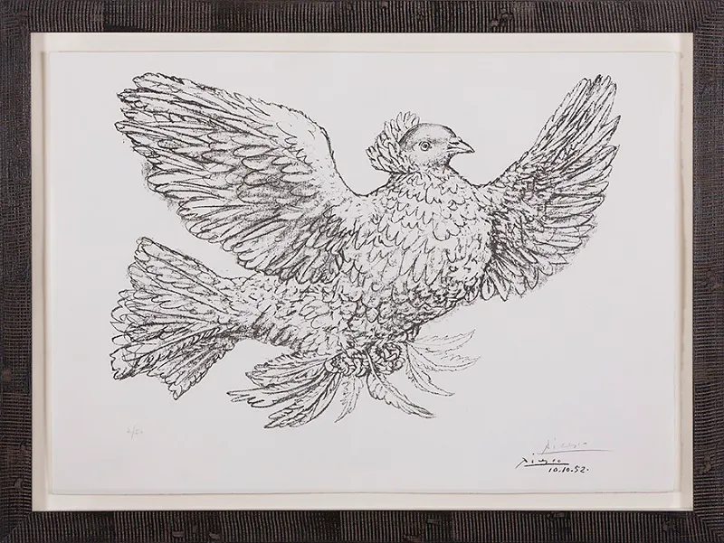 PABLO PICASSO. Paloma de la Paz. Precio: 2.500 €