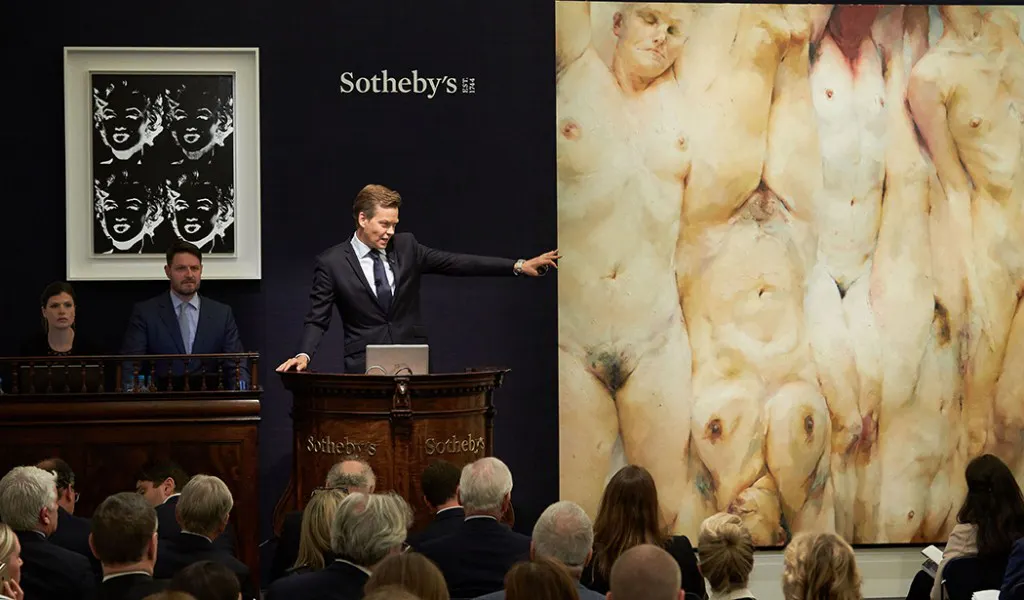  “Shift” (1966-67), vendido por 9 millones de dólares en Sotheby's, 2016 Foto: Cortesía de Sotheby's