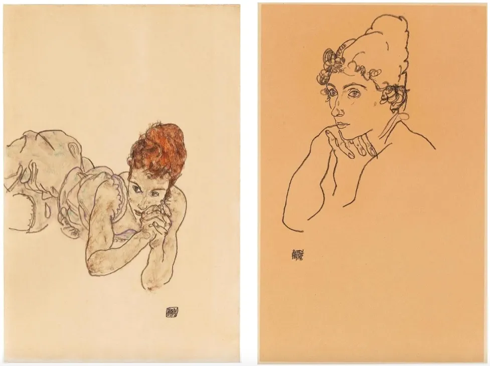 Schiele x Matisse / Maria Lassnig x Martin Kippenberger