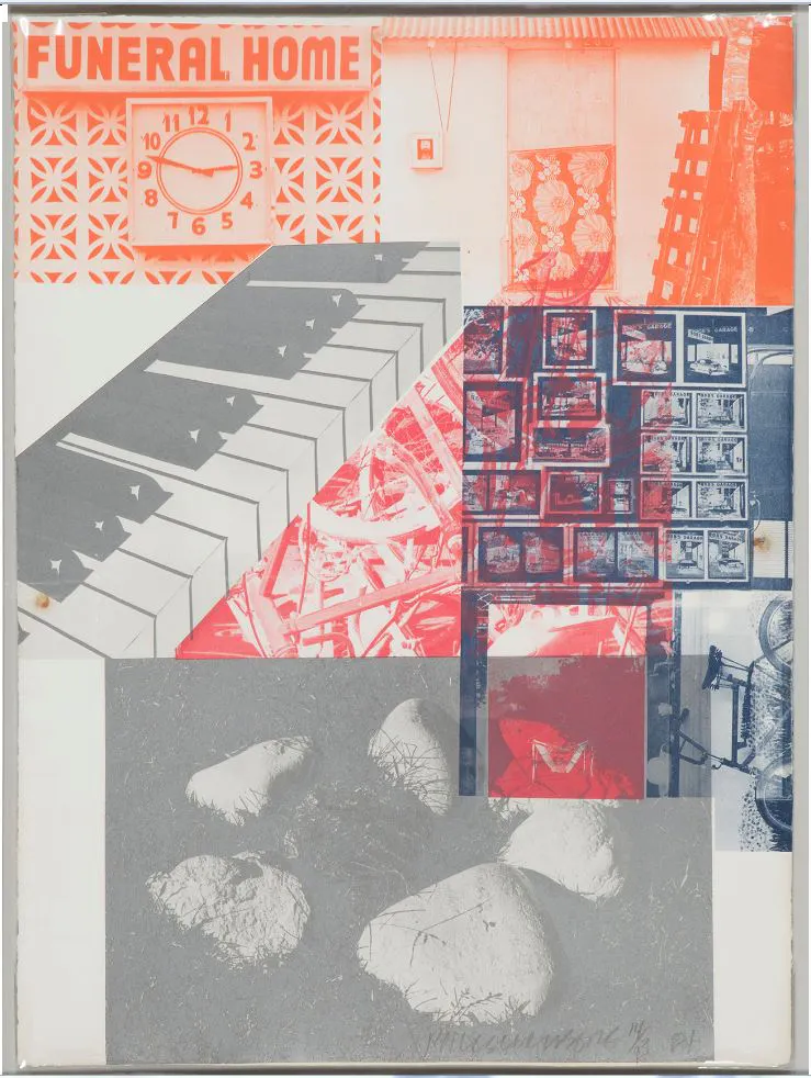 ROBERT RAUSCHENBERG. Sin título (1981)