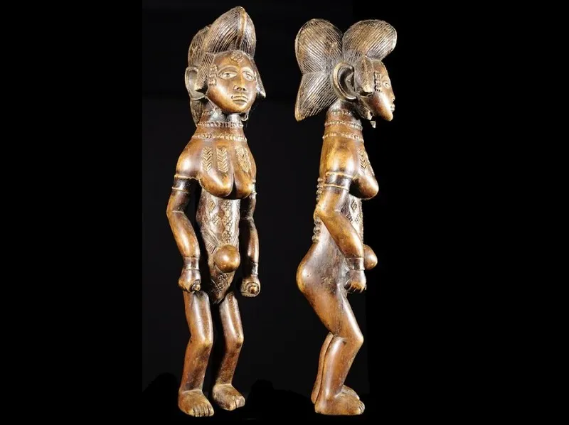 Figura ritual PUNU/LUMBU. Gabón