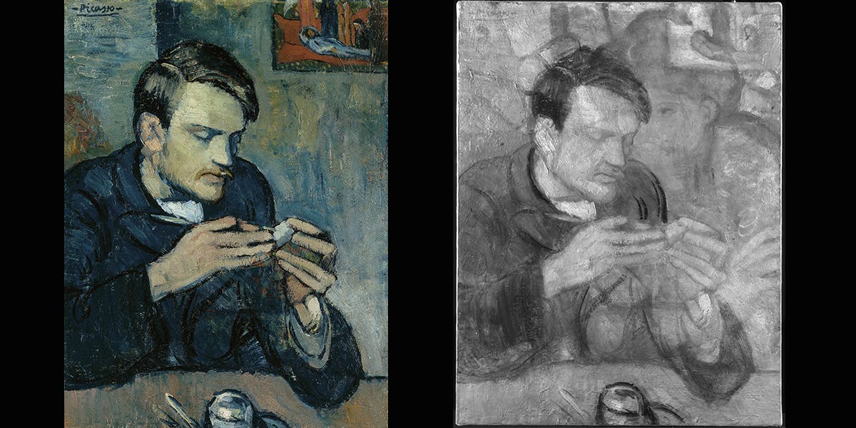 Lost Picasso Portrait Revealed Beneath Blue Period