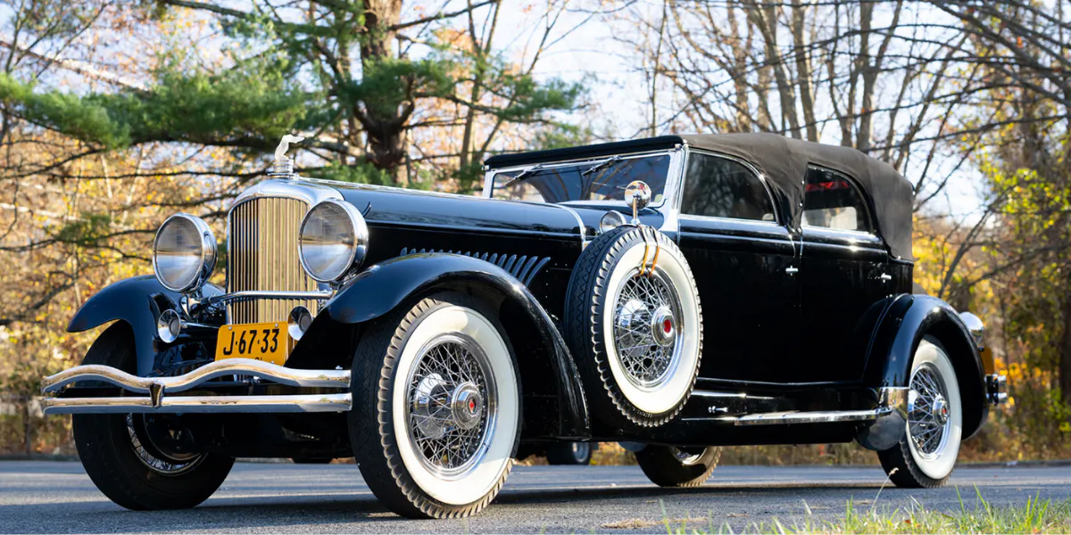 1931 Duesenberg Model J Convertible Sedan, featured in Gooding Christie’s  Amelia Island Auctions, taking place on Thursday, March 6, and Friday, March 7. (Estimate: $1,700,000 - $1,900,000). Image © Gooding & Co.