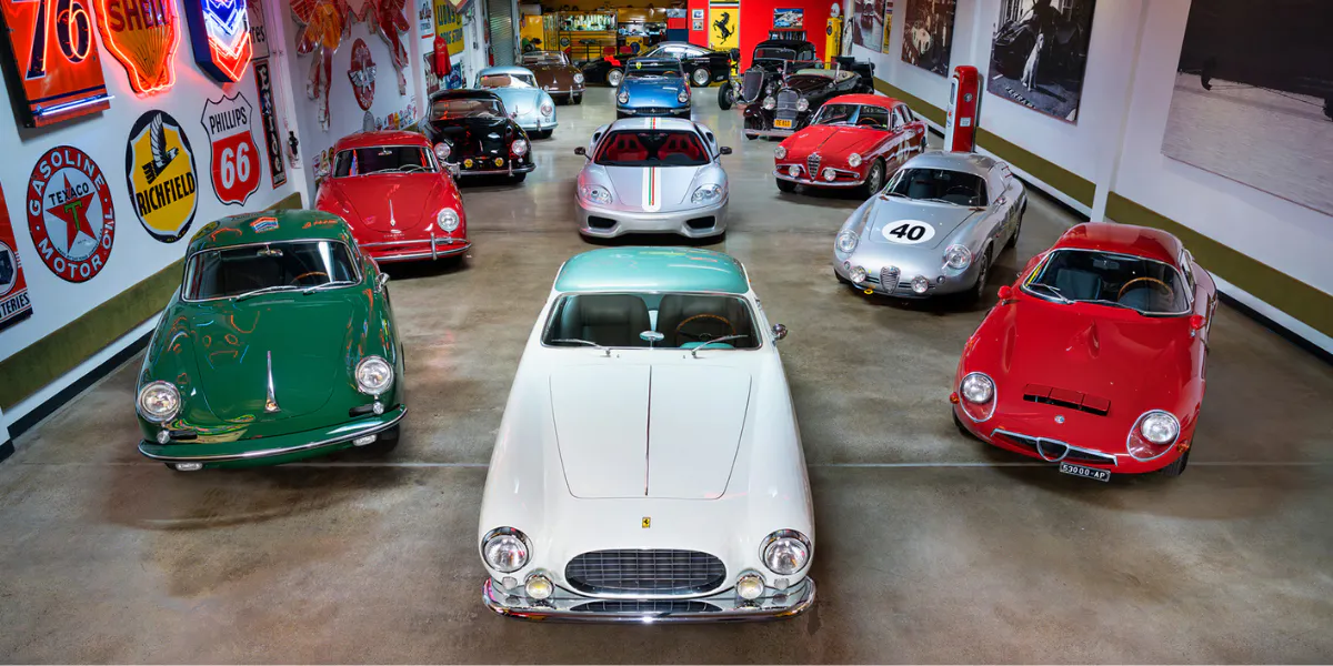 The Ken Roath Collection of Classic Sports Cars from Ferrari, Alfa Romeo, Porsche will head to auction as part of Gooding Christie’s Amelia Island Auctions, taking place on Thursday, March 6, and Friday, March 7. Image © Gooding & Co.