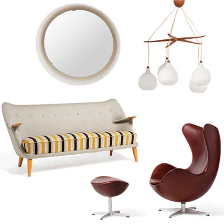 Les grands noms du Design Scandinave réunis sous le marteau d'Artprecium