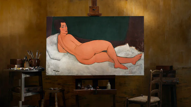 Amedeo Modigliani, Nu couché (sur le côté gauche), 1917 | Foto: Sotheby's 