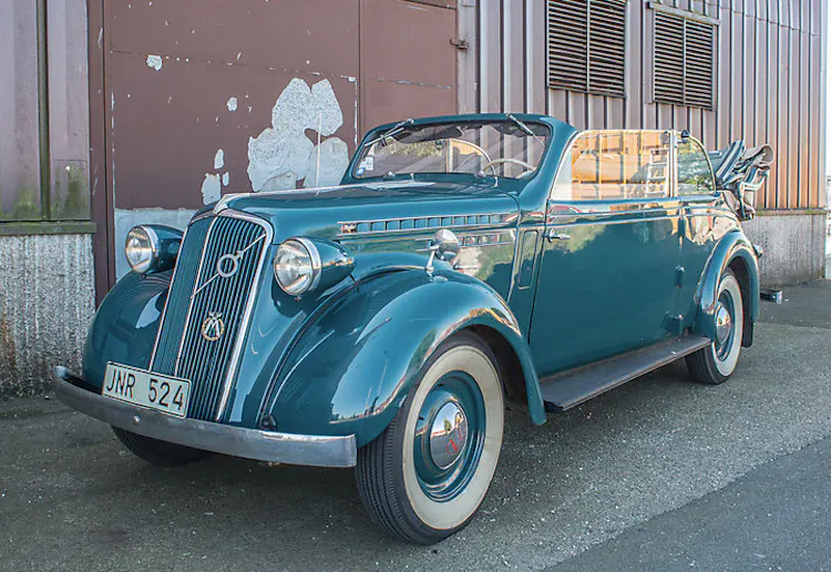 BIL, Volvo Cabriolet PV51-chassi, 1937